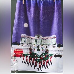 Anthropologie London 2024 Holiday Dishtowel